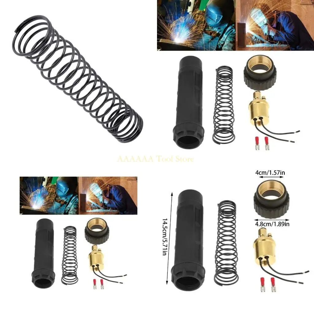 A2BE European Welding Torch Adaptor Conversion MIG Welding Torch Adapter