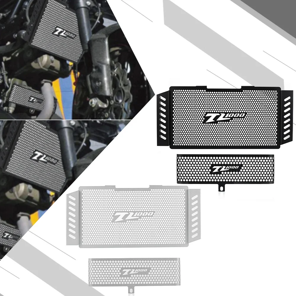 

For SUZUKI TL 1000S TL1000S TL 1000 S 1997 1998 1999 2000 2001 CNC Motorcycle Radiator Grille Guard Protector Cover Protection
