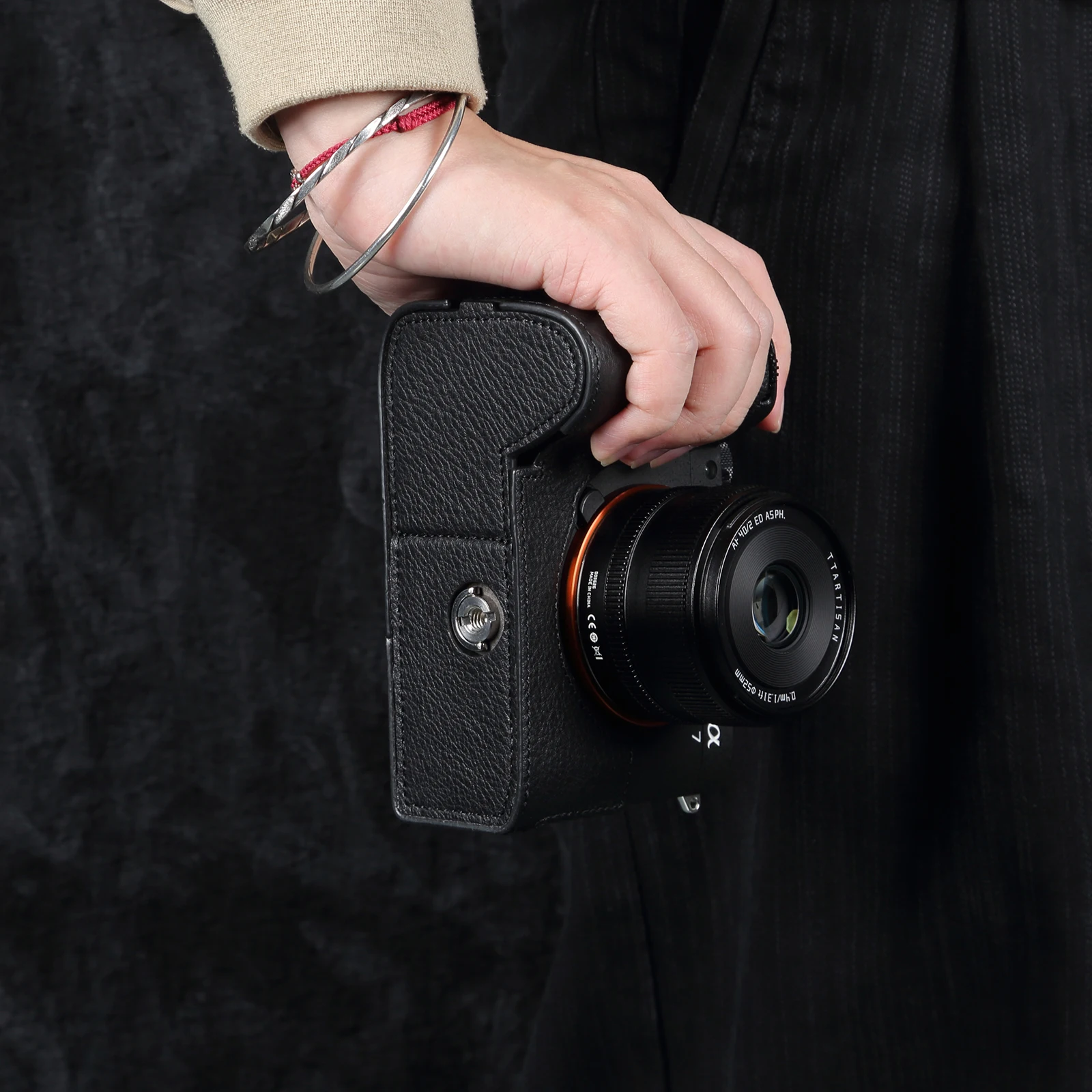 A7M5 Handmade Camera Bag Alpha 7V Genuine Leather Cowhide Bag Body Case For Sony ILCE-7M5 Case Protective Case