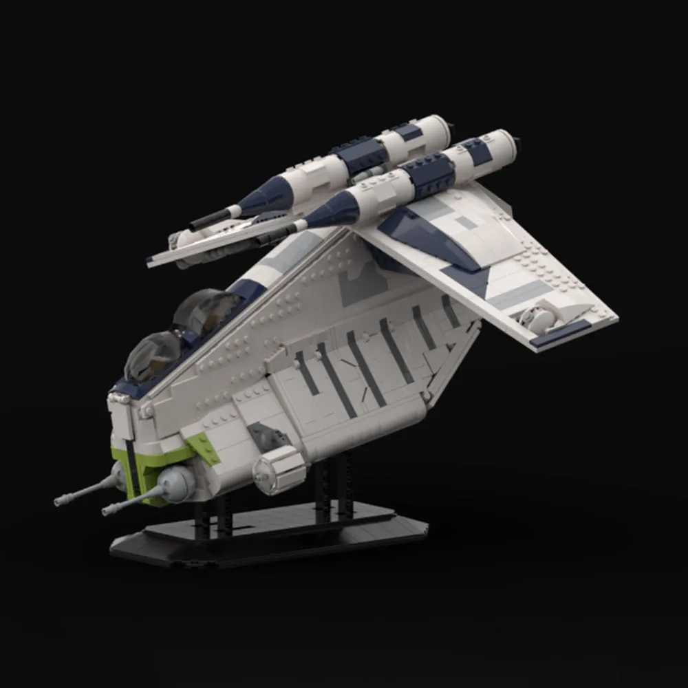 

MOC LAAT Wolfpack модель оружия DIY набор кронштейнов для сборки самолетов строительные блоки детские игрушки коллекция для мальчиков подарок на день рождения