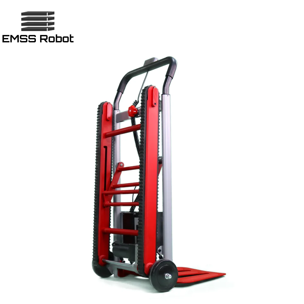 Transport Elektrische Trolleys Aluminium Klettern Kletterer Elektrische Faltbare Raupen Treppe Treppenkletterer Trolley Dolly