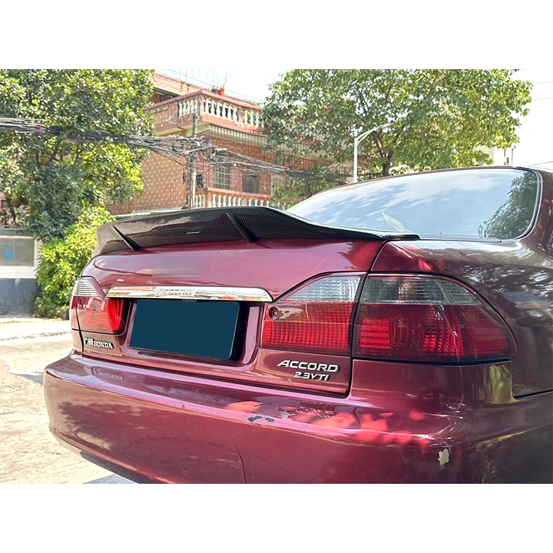 Carbon Spoiler for Accord 6th 1998 1999 2000 2001 2002 Type R Car Rear Ducktail Wing Accessories