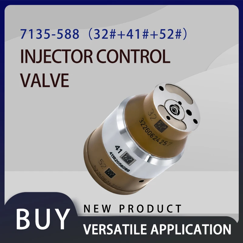 NEW 7135-588(32#+41#+52#) Fuel Pump Nozzle Control Valve Engine Fuel Injection System Repair Parts Suitable For Delphi LH1742
