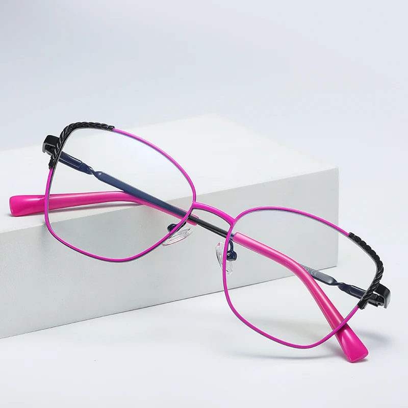 

Women Glasses Frame Blue Light Blocking Female Eyewear Optical Prescription Fashion Stylish Spectacles UV400