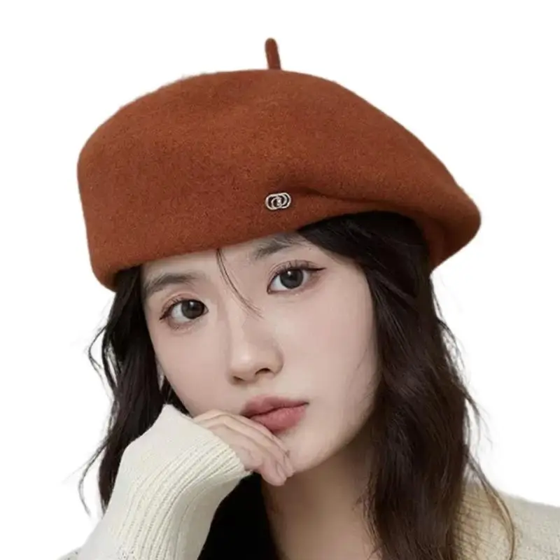 إكسسوارات قبعات صوف بتصميم كوري عصري للرجال والنساء