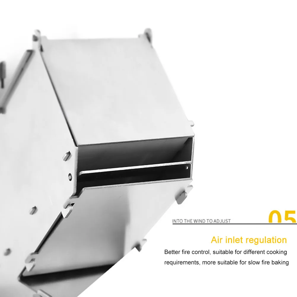 

Портативная съемная дровяная горелка для барбекю, ракетная печь из нержавеющей стали, уличная дровяная печь для кемпинга, палатки для пикника, барбекю