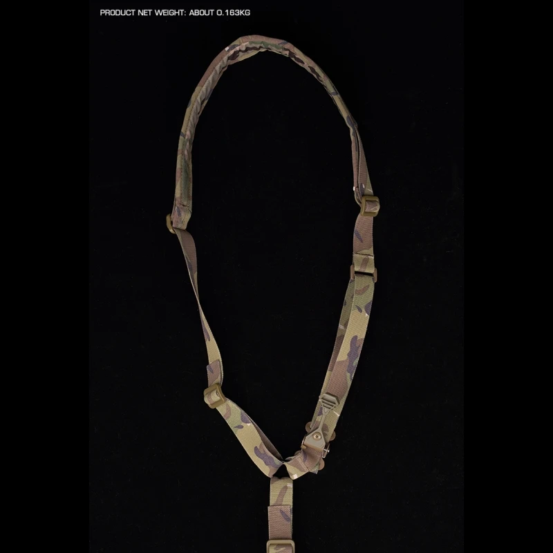 التكتيكية نقطة واحدة حمالة المسدس نمط الحديدى سريعة ثابتة حلقة سحب حزام الكتف قابل للتعديل بندقية الصيد حبل الادسنس