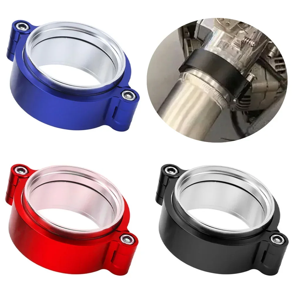 

Алюминиевый зажим для выхлопной трубы с V-образным диапазоном и фланцем, универсальный анодированный зажим для 2 дюймов, 2,5 дюйма, 3 дюйма, наружный диаметр турбовыхлопных труб, трубопровод