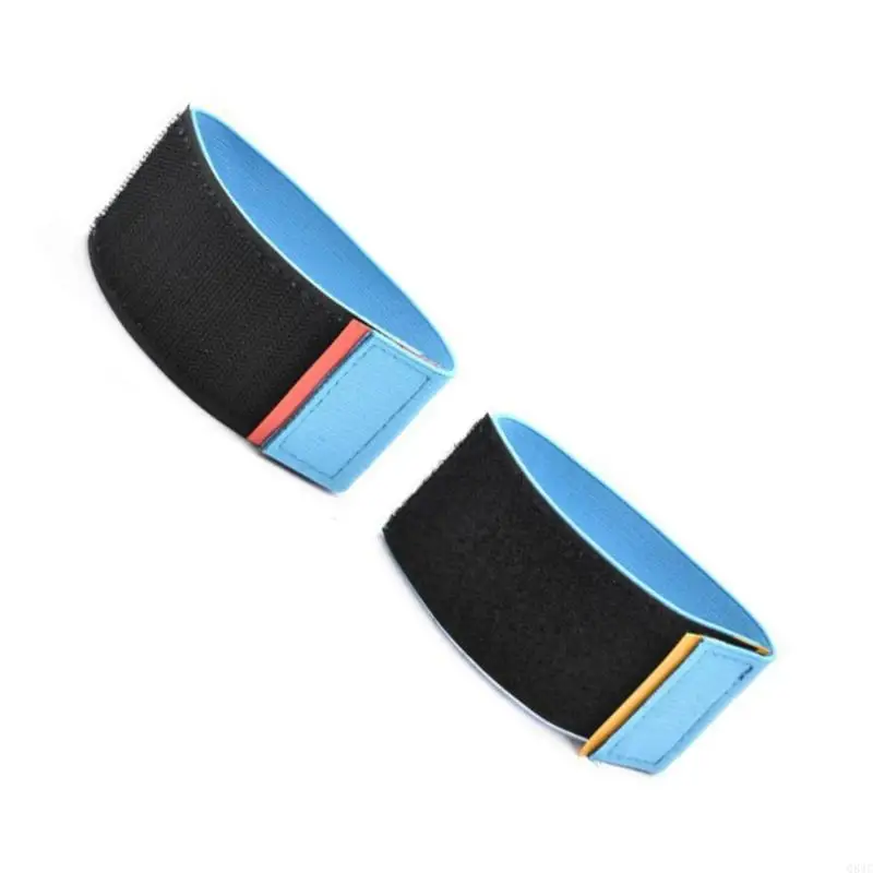 Q84C 1Pair Sticky Toes for Gymnastics Ankle Strap Tumbling Trainer Stretch Back Handspring Trainer Gymnastics Dance Equipment