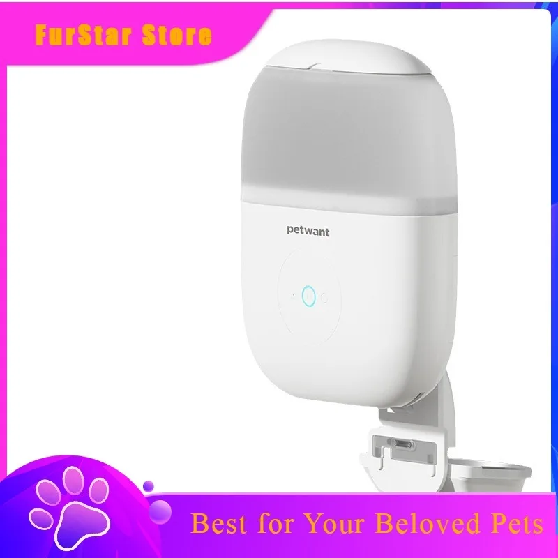 FurStarPet Smart Automatic Feeder Hamster Remote Monitoring Camera Rabbit Totoro Pet Smart Automatic Feeder Hanging Cage Type
