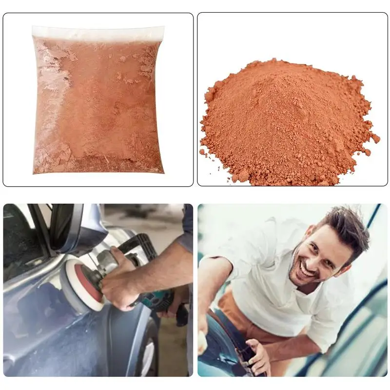 100G Rare Earth Polishing Powder Glass Mirrors Composite Polishing Cerium Oxide Powder Abrasive Tool Car Windows Car Maintenance