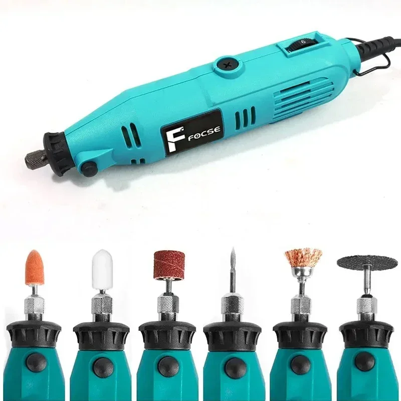 High-power electric drill Dremel grinder mini polishing machine and grinding accessories set electric rotating tool