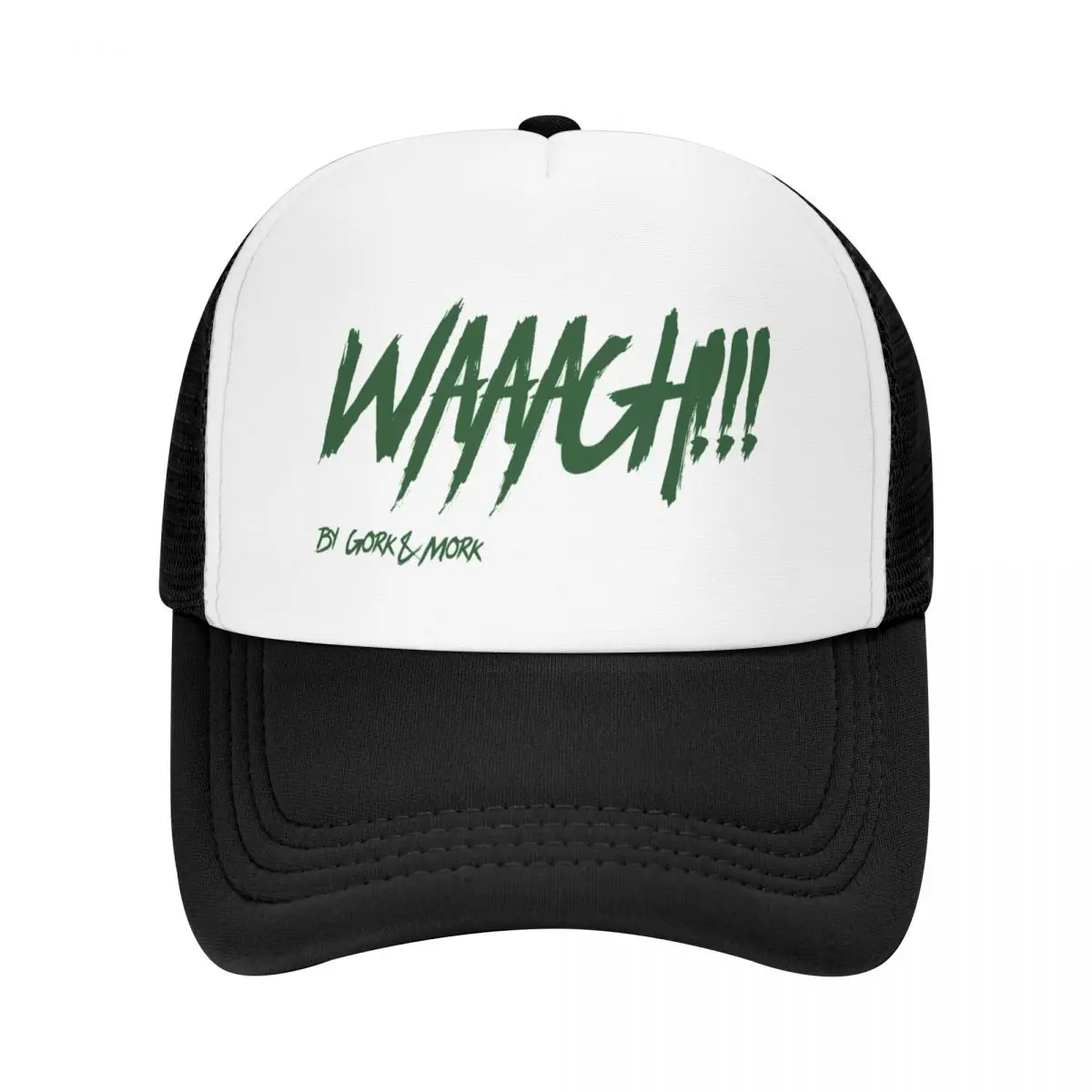 Waaagh!!! By Gork&Mork - Dark Green Baseball Cap Cosplay New In Hat Designer Hat funny hat Mens Caps Women's