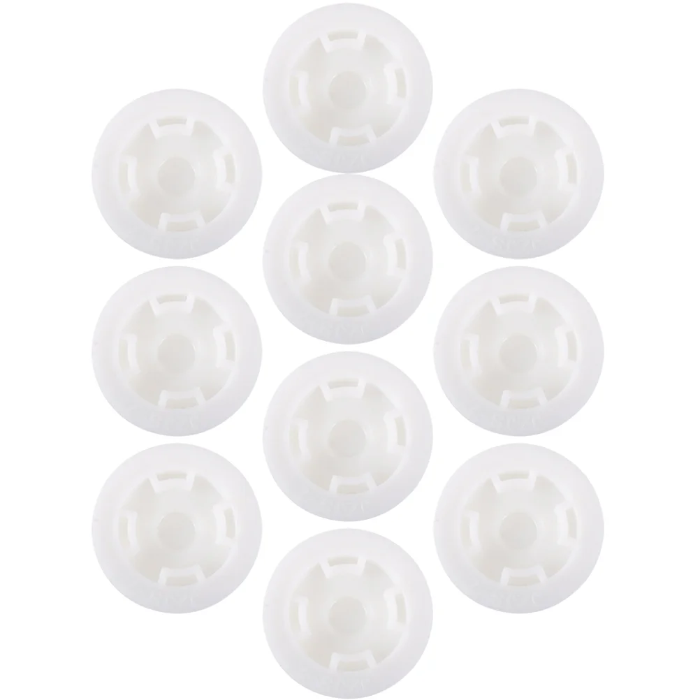 

10 Pcs Bung Caps Oil Drum Seal Cover Trapezoidal Plastic Barrel Gallon White Plug