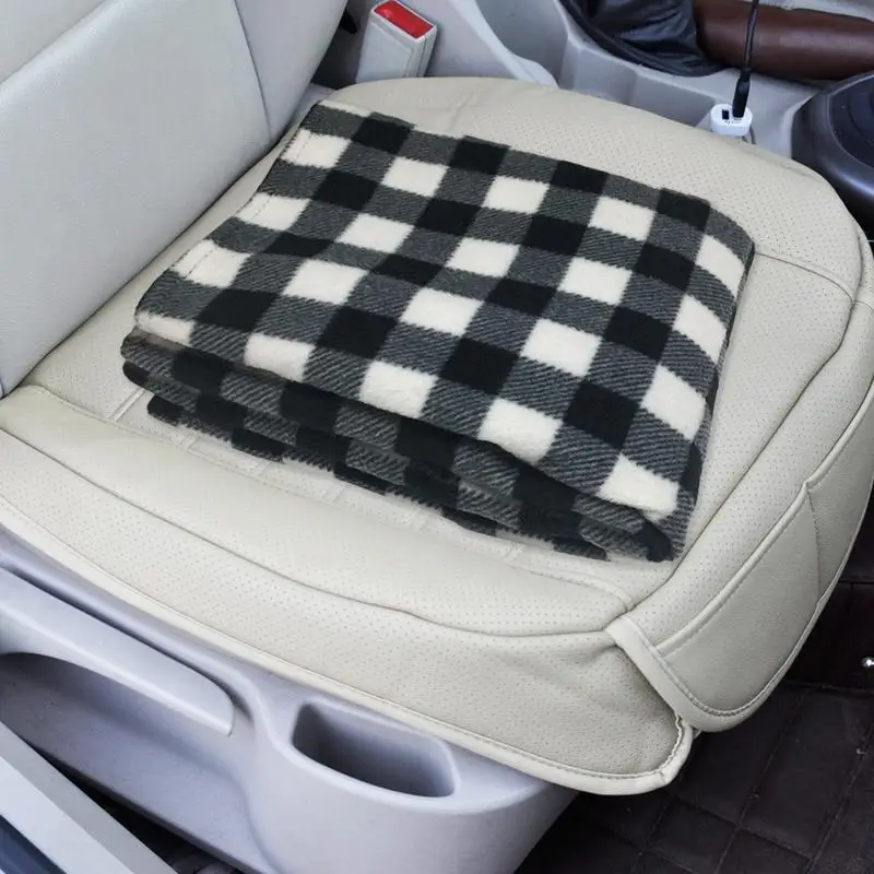 Car Mounted Electric Blanket 24V Sleeper Electric Mat for Large Trucks Waterproof Heating Pad 12V Car Heated Seat Cushion