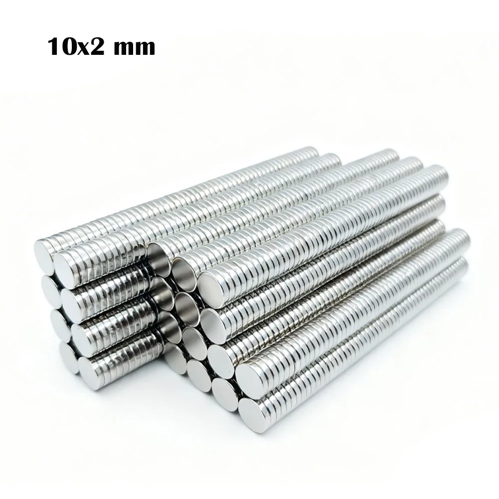 

10x2mm Super Powerful Round Magnet Neodymium Magnet NdfeB N35 Strong Permanent Magnetic imanes Refrigerator Magnet
