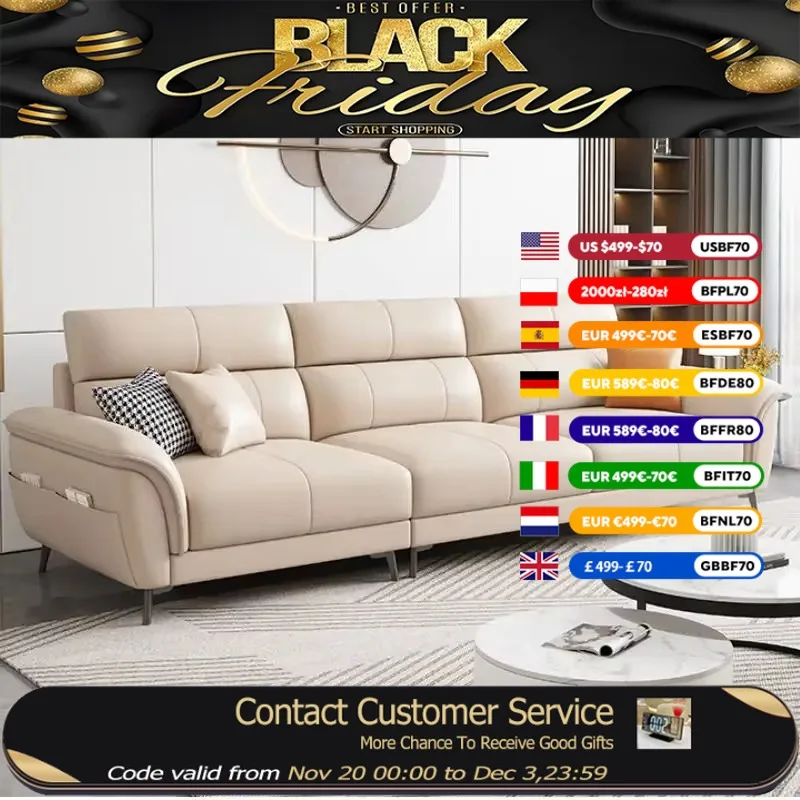 

Large Wood Beige Sofas 3 Seater Waterproof Design Sponge Daybed Living Room Sofas Lounges Frames Divano Moderno Home Furniture