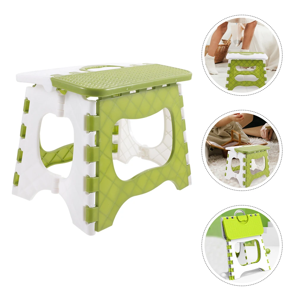 

Folding Stool Portable Small Chair Durable Plastic Adult Camping Fishing Outdoor Foldable Stools Chairs Comfortable Use