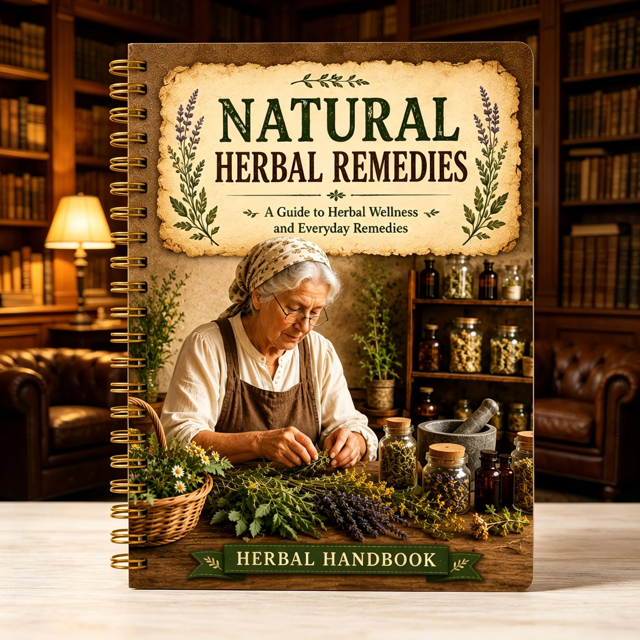 天然ハーブ療法ハンドブック、A5 ヴィンテージハーブウェルネ - Herbal Wellness Guide のレビューと価格