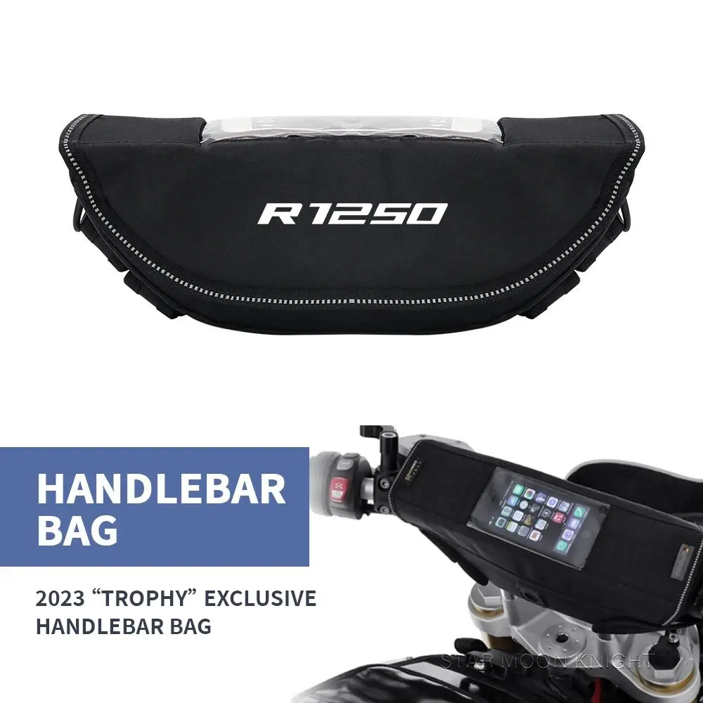 

For BMW R1250GS R1200GS RnineT R1250RS R1250R R1200RS S1000R S1000XR R18 Waterproof Bag Storage Handlebar bag Travel Tool Bag