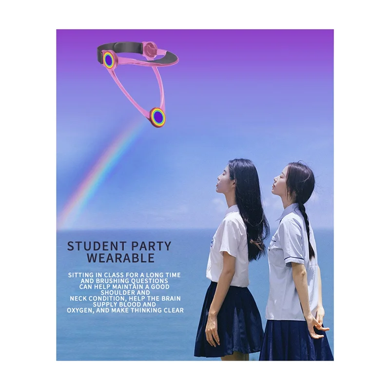 -A65I دعامات دعم الرقبة القابلة للتعديل تمنع تصحيح الرأس من العمود الفقري العنقي الثابتة الجر الجمال الرقبة قوس #6