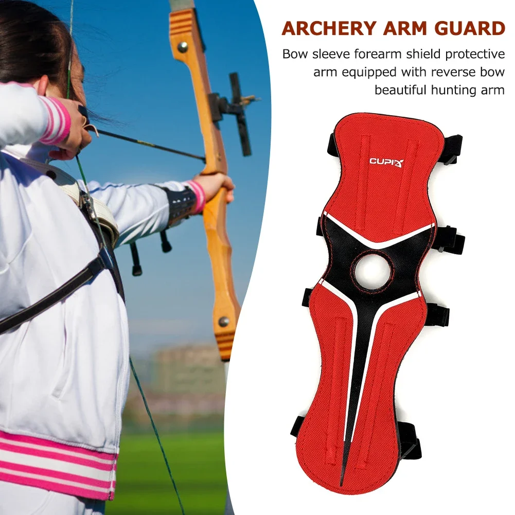 Arm Guard Archery Bow Arrow Forearm Protector for Hunting Practice Safe Armband