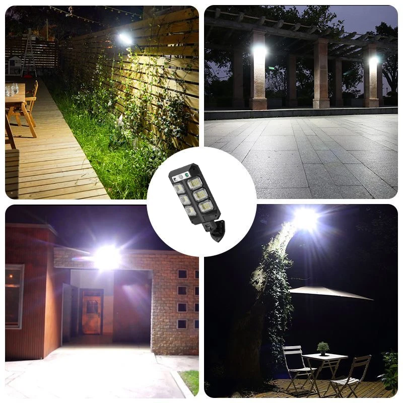 11000LM High Power Outdoor Solar Light Powerful Solar Wall Street Lamp 200² Lighting IP65 Waterproof Solar LED Lamp With Sensor