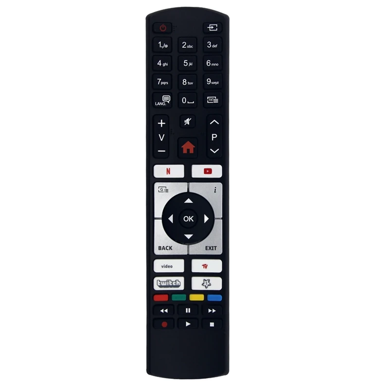 RISE-RC4518P TV Remote Control For TELEFUNKEN VESTEL Smart LCD LED XF32K550 XH32K550D XH39K550 XU55K700