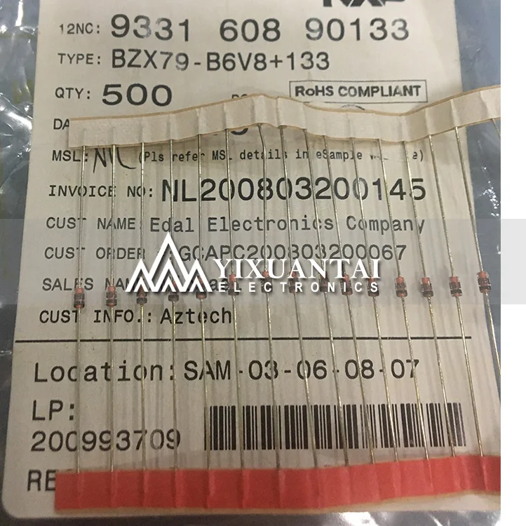 

100PCS/LOT Free Shipping! New Original BZX79-B15 BZX79-B20 BZX79-B24 BZX79-B3V9 DO35