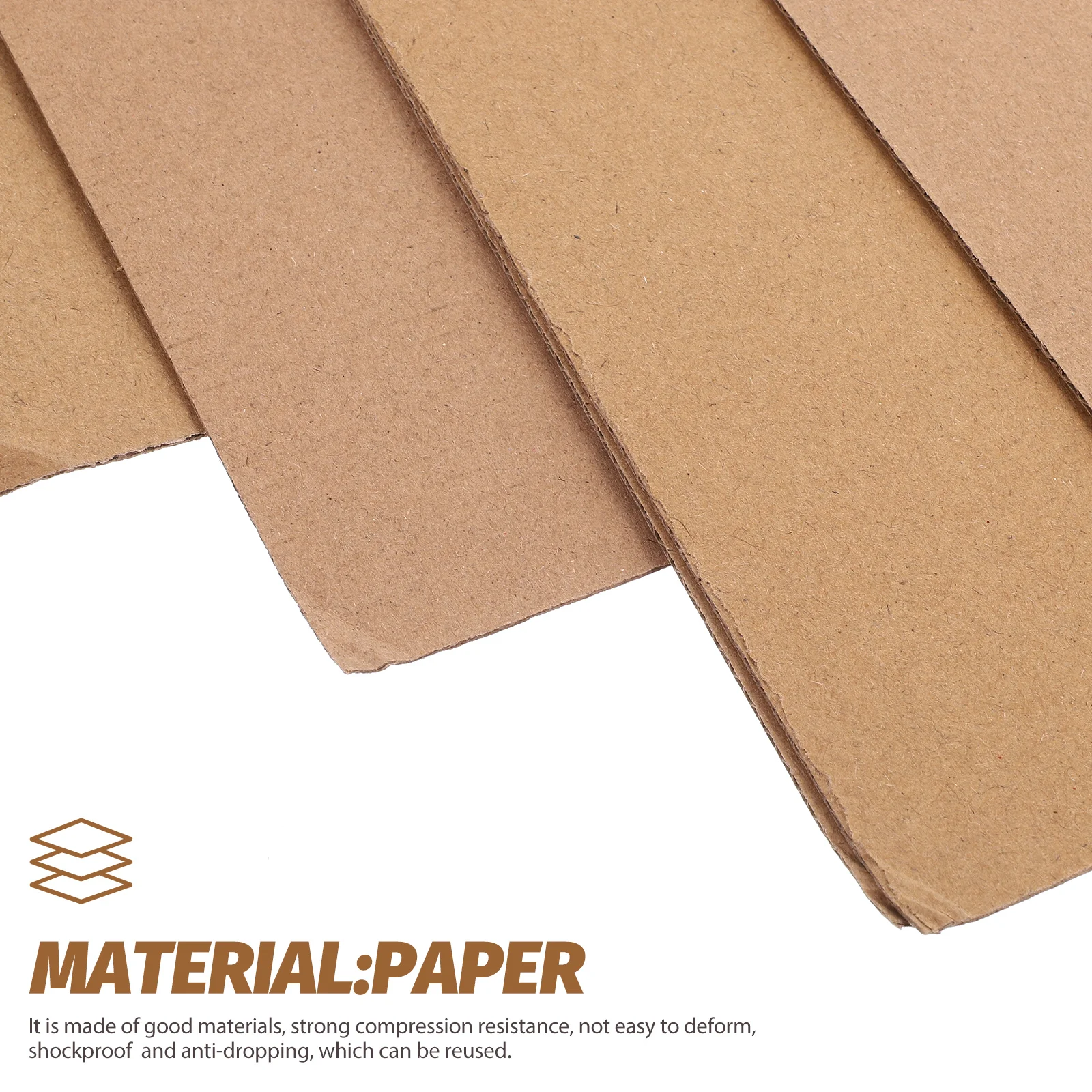 Corrugated Cardboard Express Packaging Paper Industrial A4 Size 10 Sheets Multifunction