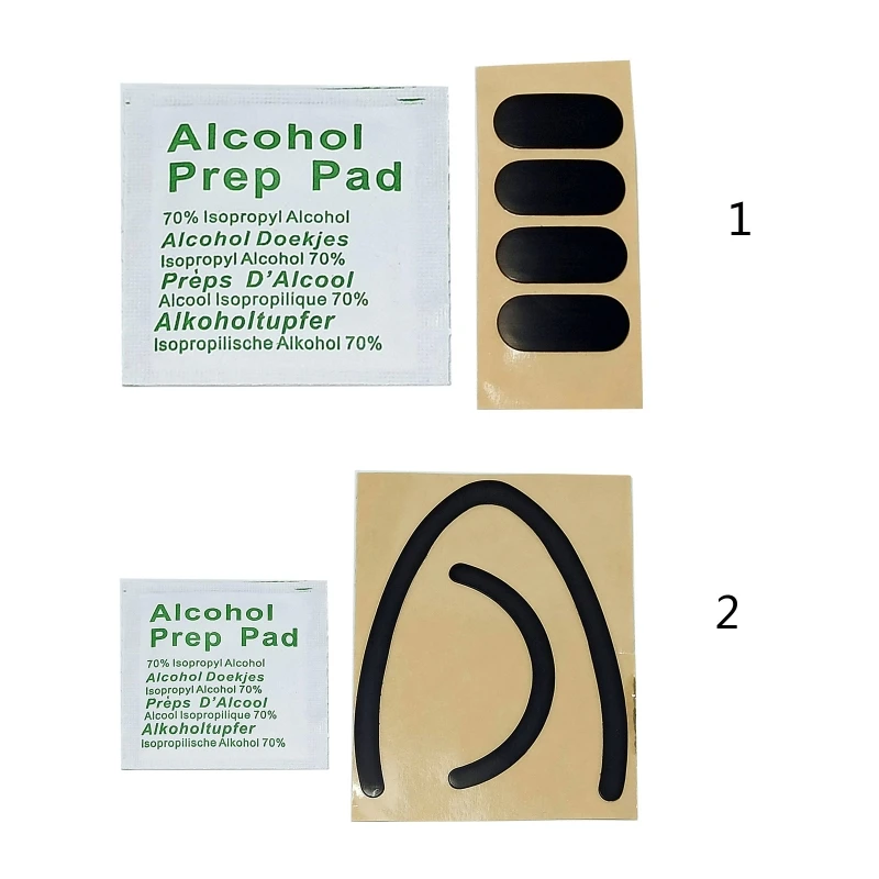 Mouse Feet Pedal Foot Sticker For MX ANYWHERE 3 / MX Vertical Gaming Mice Pad Set
