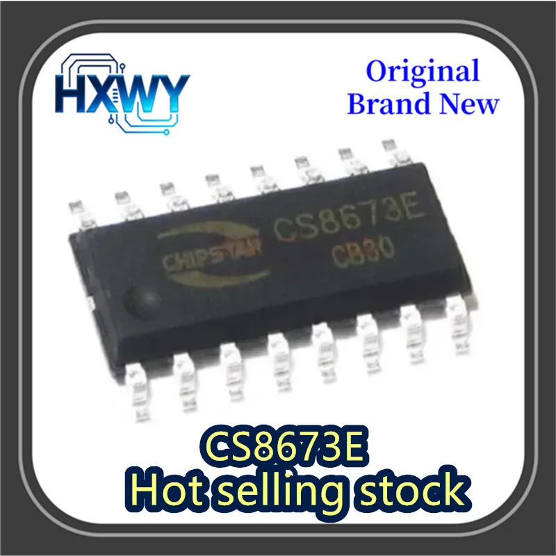 

(10/50 pieces) CS8673E CS8673 SOP16 package audio power amplifier chip brand new and original.