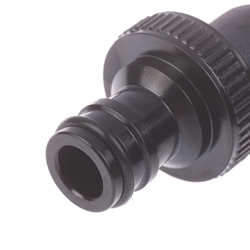 Zwarte Kraan Outdoor Tuin Antivries Bibcocks Met Dubbele Uitlaat Voor Wasmachine 1/2 Inch Outdoor Slang Kraan Tuin