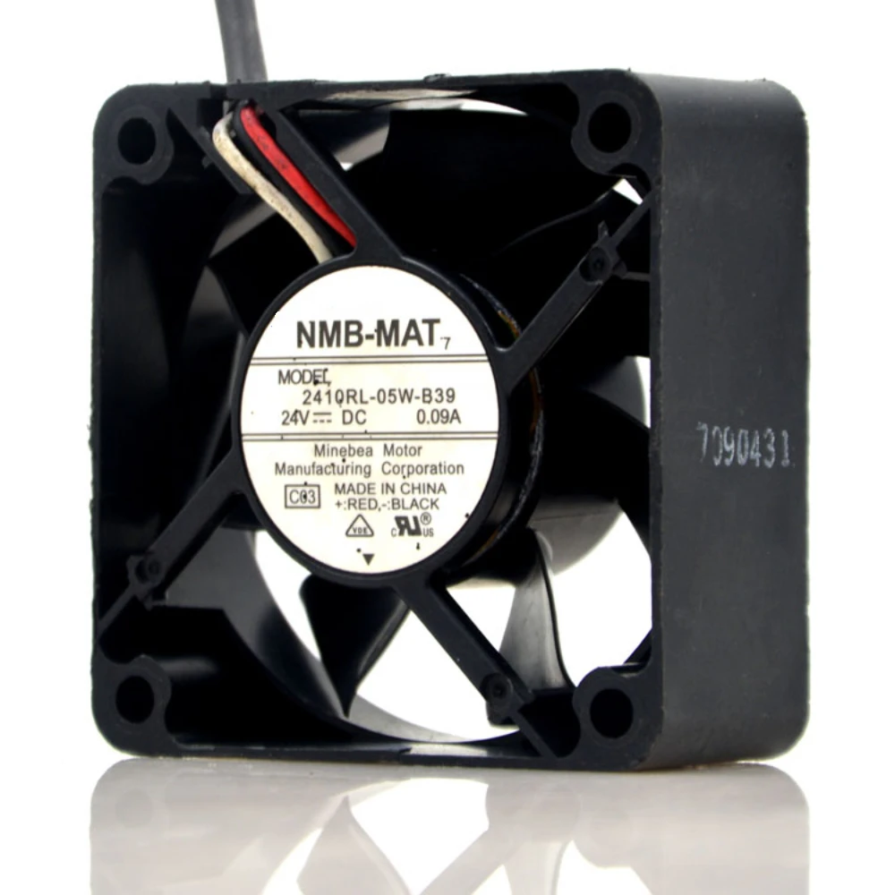 

2410RL-05W-B39 Server Fan NMB NMB-MAT Axial Flow Chassis Radiator CPU Inverter Cooling Fan DC24V 6025 6CM 0.09A 60x60x25mm New