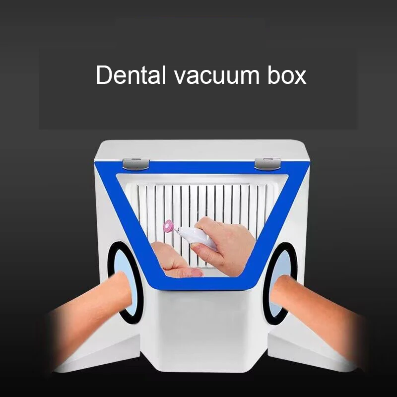 

Dentist Tools Dental Dust Collector Grinding Polishing Sandblasting Dust Box Lab Dental Equipment Sandblaster