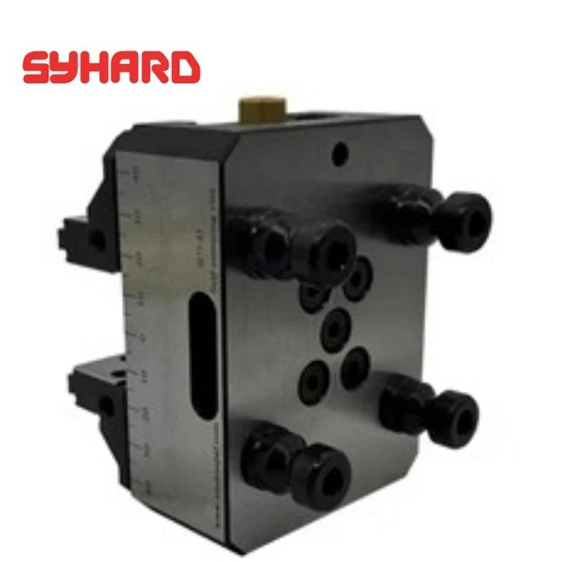 H77 With Spigot Four-Axis Five-Axis Fixtures Self Centering Vise With Pulling Nail  H77-85 H77-120 H77-160 H77-L35 H77-L60