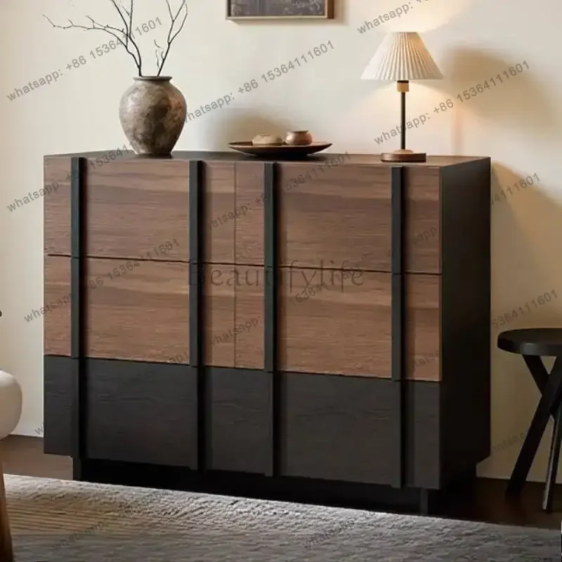 LJY Rustic Drawers Living Room Cabinets Classic Large Bauhaus Storage Living Room Cabinets Luxury Nordic Gabinete Furniture For