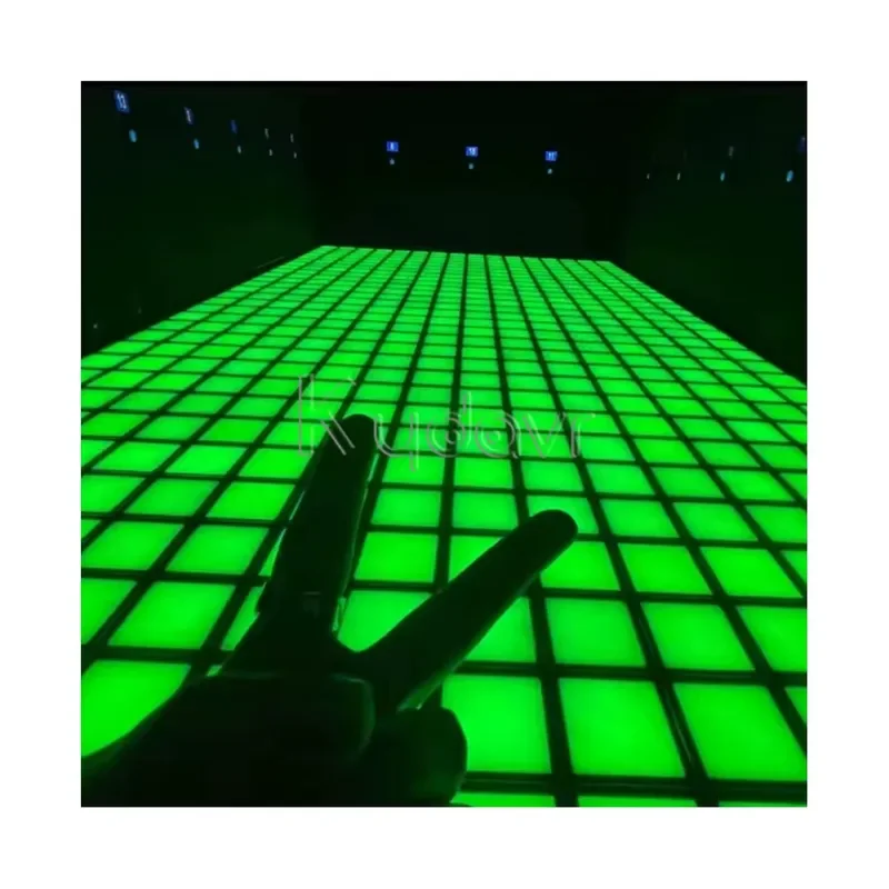Escape Interactive Active Gaming Jump Grids Pixel Grid Led Floor Room Arena Activate Game Led Floor Light Dance Game