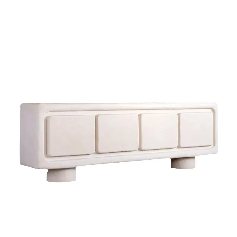 Nordic paint TV cabinet, modern simplicity, storage cabinet