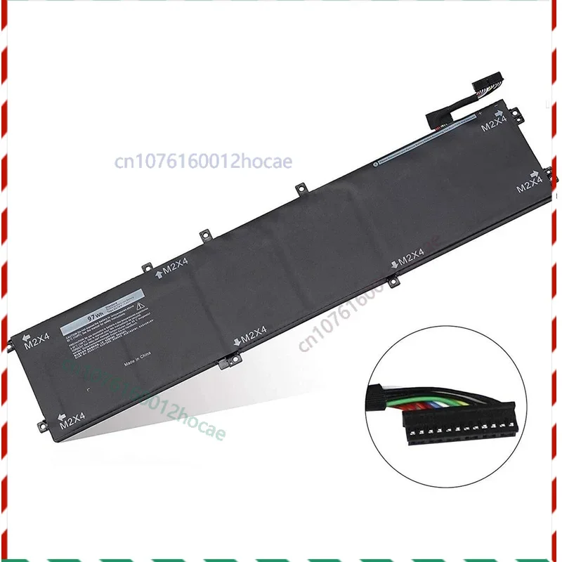 

New 97Wh 11.4V Battery 6GTPY for Dell Vostro 7590 P83F001 7500 P102F003 Fast ship