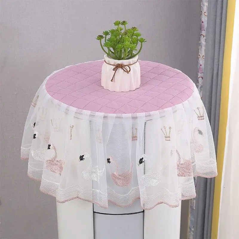

Four-Season round Cylinder Air Conditioner Cover Cloth Standing pe Dustproof ield Modern Simple Sle Home Fabric Cover