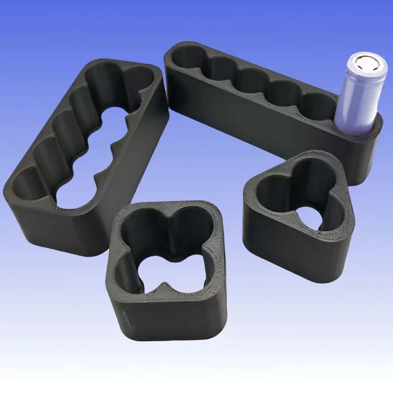 4-Piece Set of Lithium Battery Welding Fixture Spot Welding Fixed Assembly Bracket 18650 Spot Welding Fixture Battery Fixed