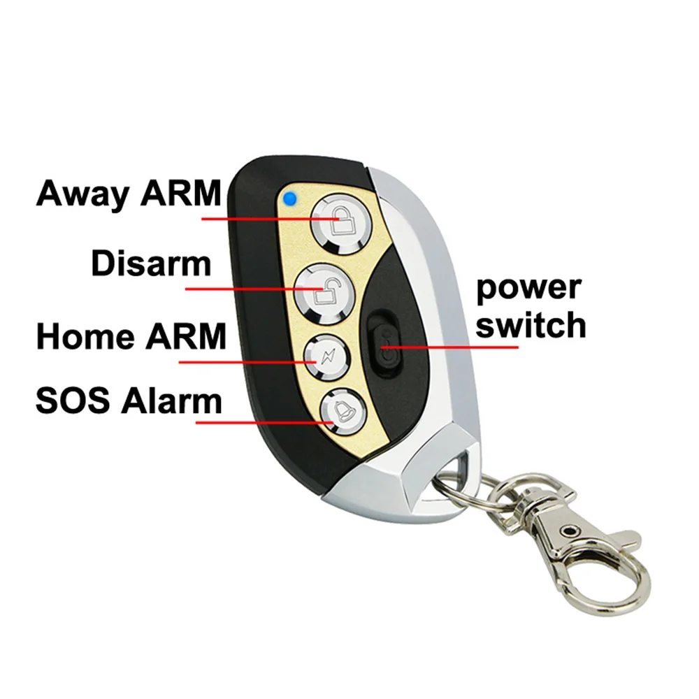 Auto Remote Control Duplicator 433MHZ Control Garage Door Metal Remote Controller For Car Garage Door Electric Curtain