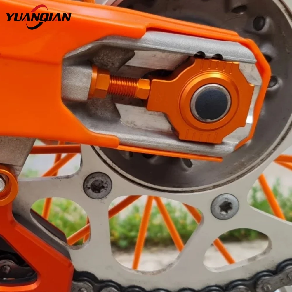 For 125 200 250 300 350 450 500 525 EXC EXCF XC XCW SX SXF SXS MXC XCF-W Motorcycle Chain Adjuster Regulator Slider Block