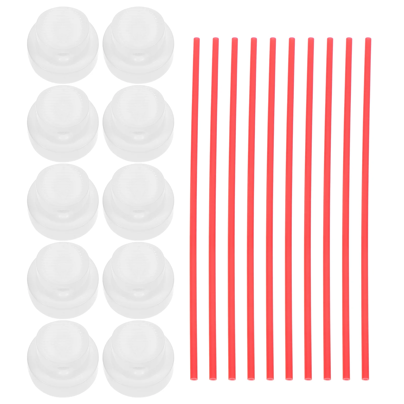 

10 Sets Sprayer Aerosol Nozzle Replacement Can Tube Rust Storage for Extension