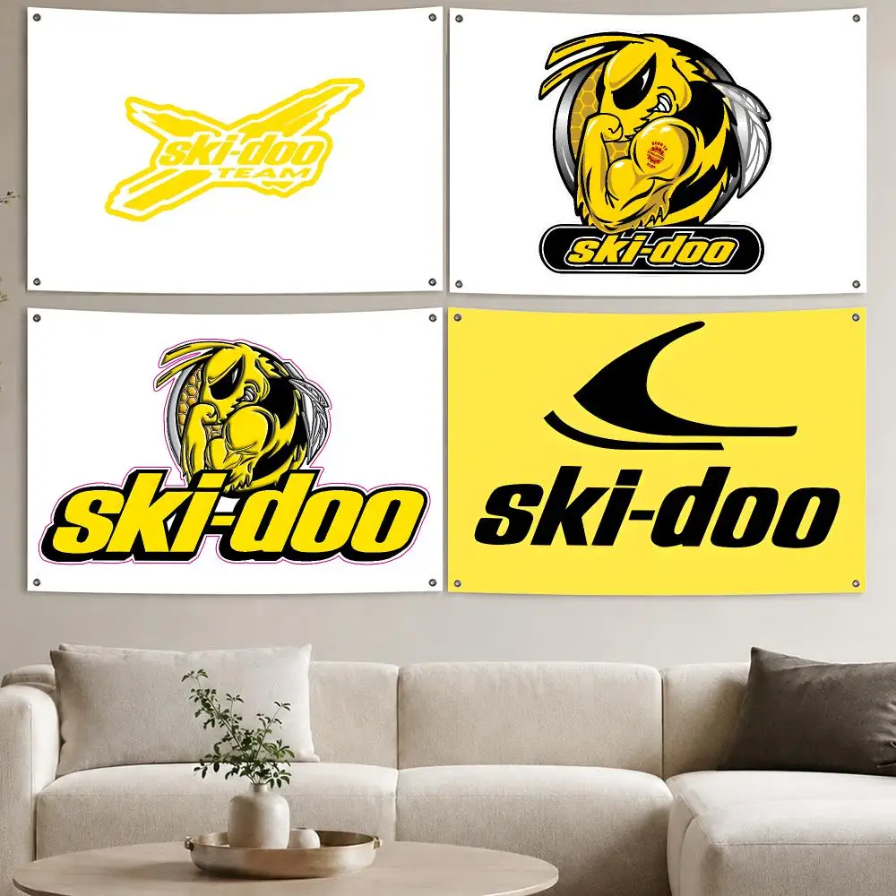 B-RPs Off Road Fans Flags Aesthetic Wall Tapestry Printed Wall Hanging Living Room Party Outdoor Decor