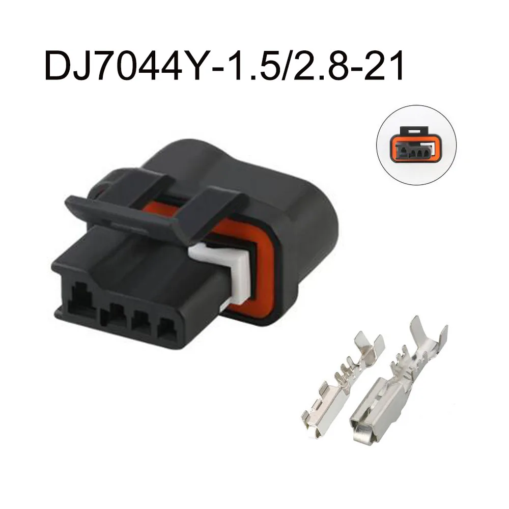 Imagem -02 - Conector Impermeável Automático Plugue Automotivo Soquete Masculino Famoso Inclui Selo Terminal Pin 12124898 100set