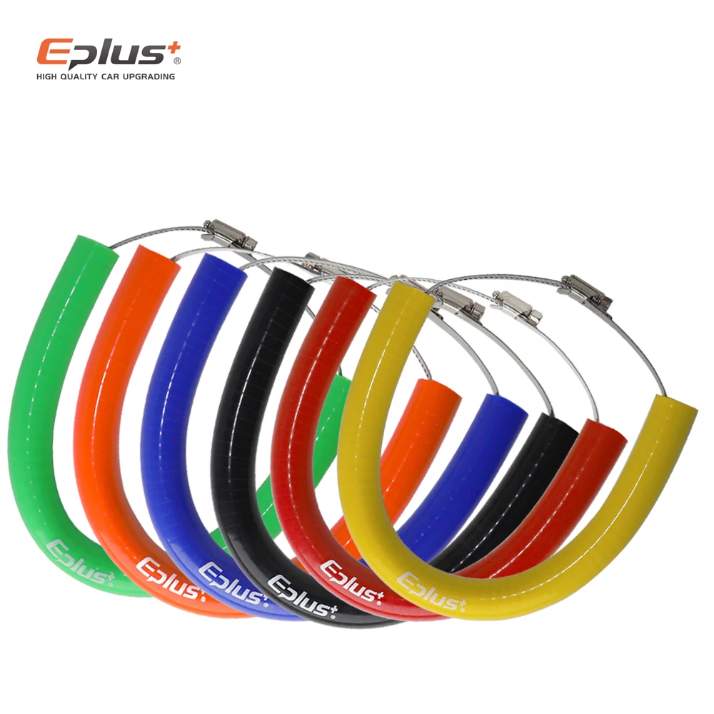 

EPLUS Universal Motorcycle Exhaust pipe silicone Protector Cover Guard Ring Anti-hot Anti-drop For KTM EXC SX SXF SX-F EXCF XCW