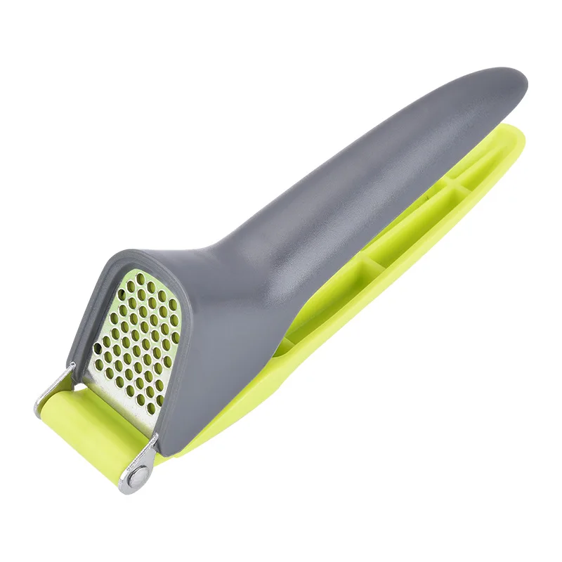 New Type Garlic Press  Rammer Stainless Steel  Plastic Handle    Kitchen Gadgets