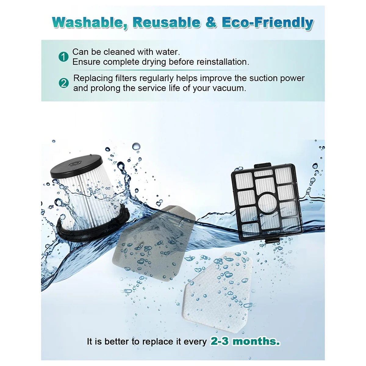 6 قطعة لملحقات المكنسة الكهربائية BU3523 BU3521 جزء استبدال المكنسة الكهربائية